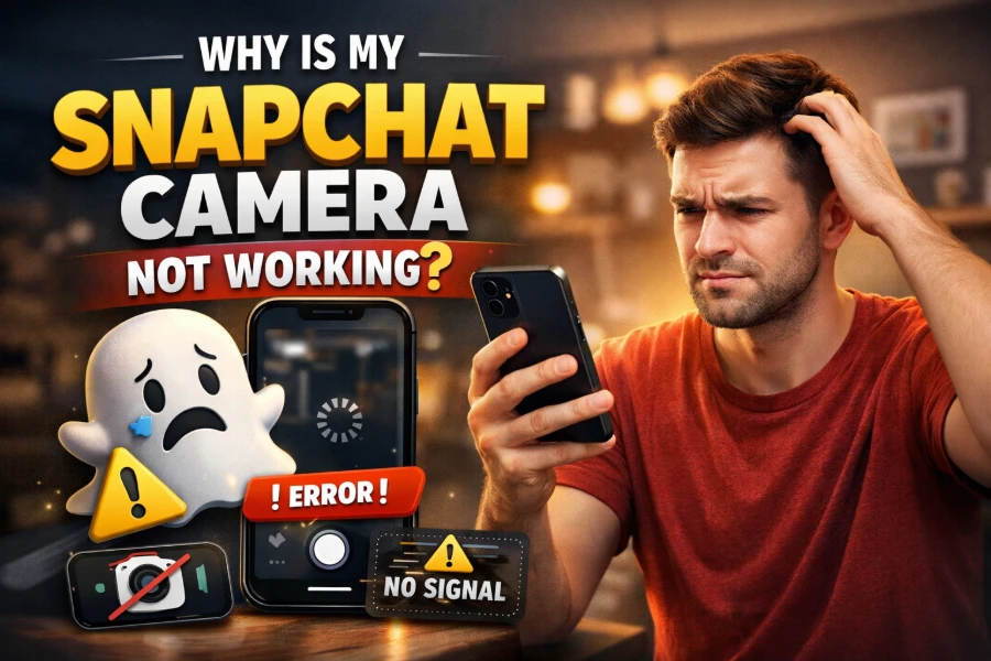 why is my snapchat camera not working